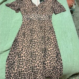 Alexia Admor Mauve Floral Dress